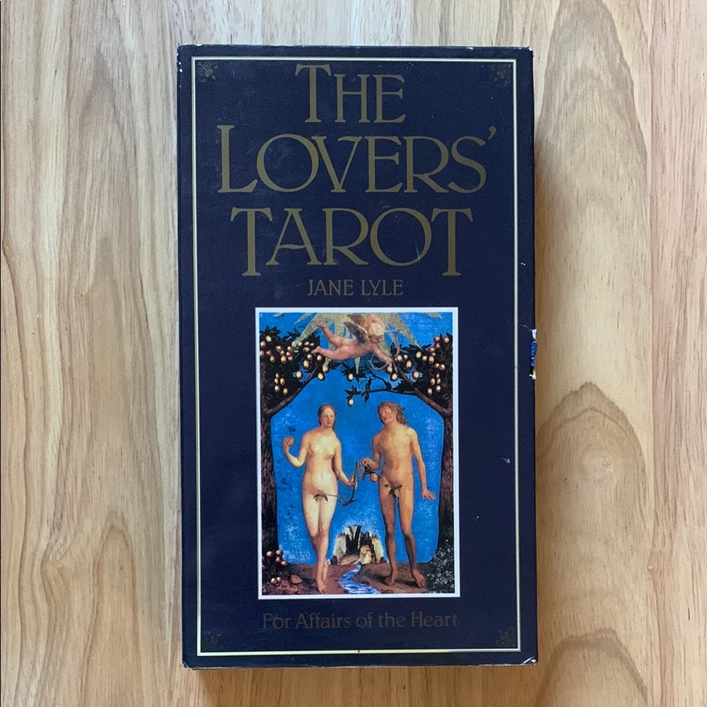 The Lovers' Tarot Deck - Jane Lyle 1992 🇬🇧  VINTAGE